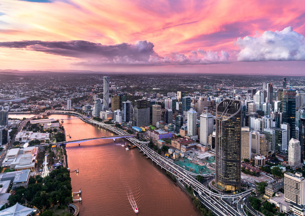 Plan For a Brisbane Sunset Helicopter Ride on the Weekend!