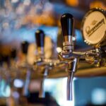 Beer on tap